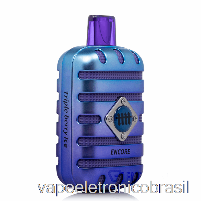 Vape Vaporesso Que Encore 6500 Gelo Triplo Descartável